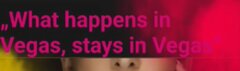 Co się działo w Vegas ma zostać w Vegas 