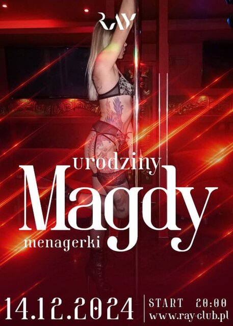 14.12.2024 r. - urodziny MAGDY menagerki! - RayClub
