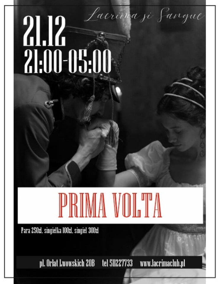 PRIMA VOLTA - LaCrimadiSangue