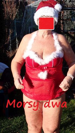 W zimowym słoneczku.