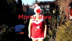 W zimowym słoneczku.