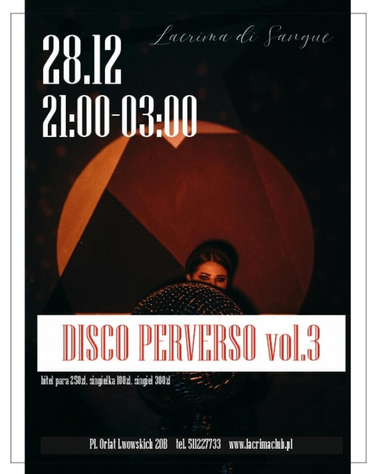 SOBOTA – DISCO PERVERSO - LaCrimadiSangue