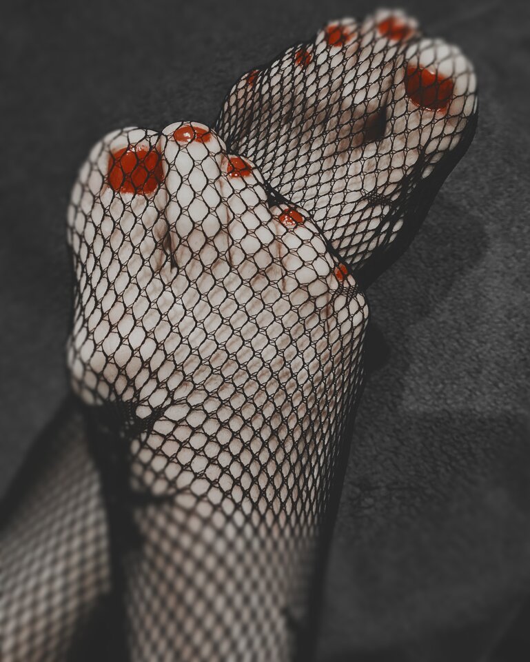 Pazurki... Czerwone  - daphy