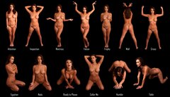 BDSM submissive Poses