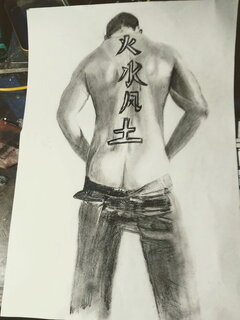 autoportret od dupy strony