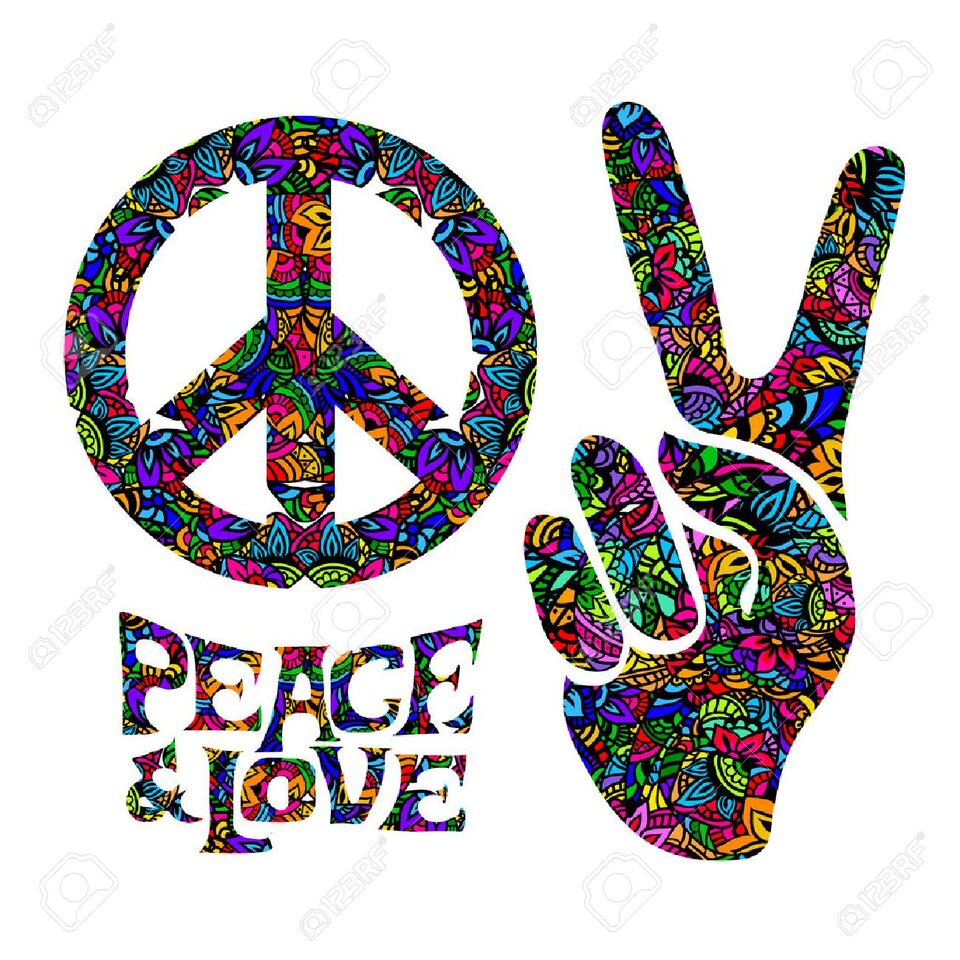 hippie-symbols-two-fingers-as-a-sign-of-victory-a-sign-of-pacifi - inqubi