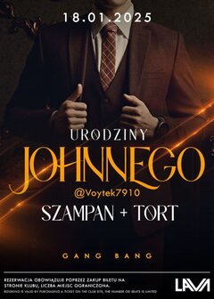 18.01.2025 r. URODZINY JOHNNEGO @VOYTEK7901 GANG BANG
