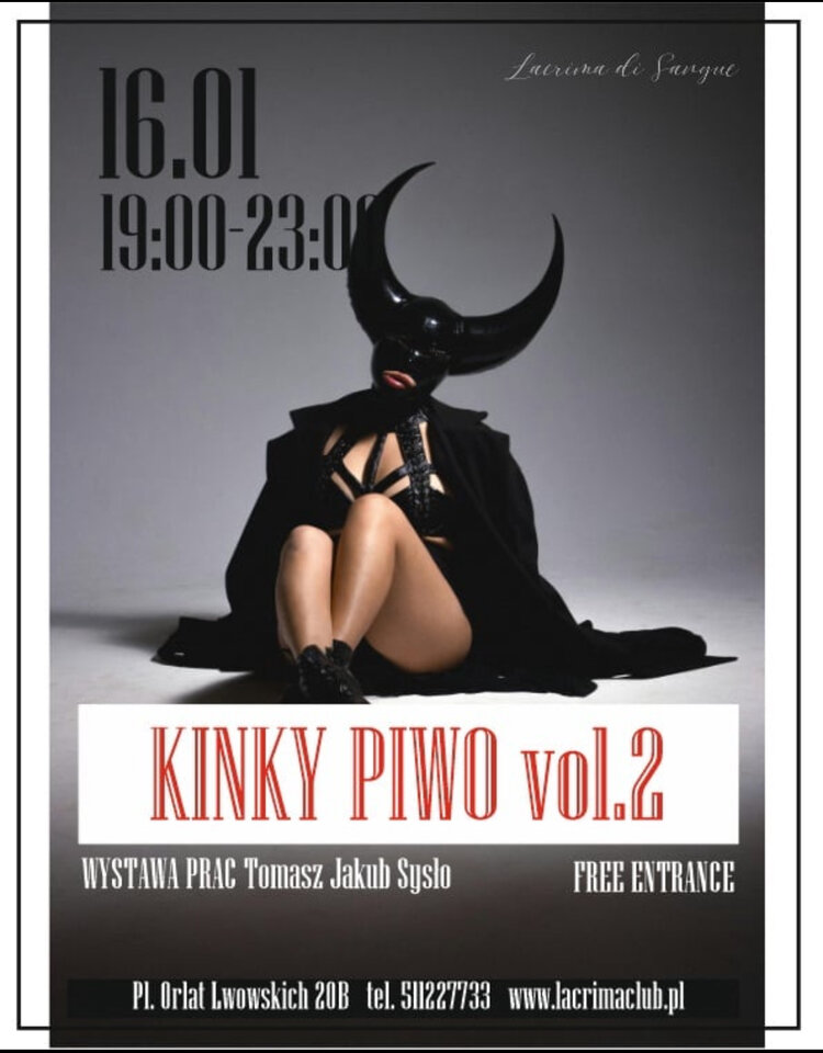 CZWARTEK - KINKY PIWO vol.2 - LaCrimadiSangue