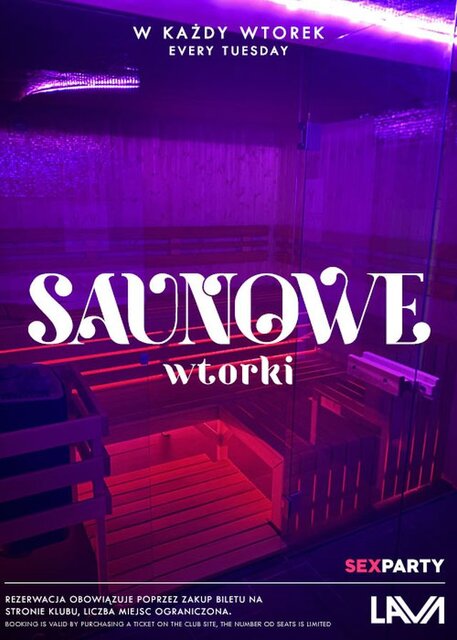 SAUNOWE WTORKI - LavaClub