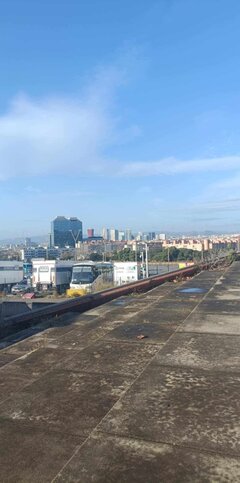 Barcelona  nie zawsze piękne ale w miarę cieplutko w styczniu.