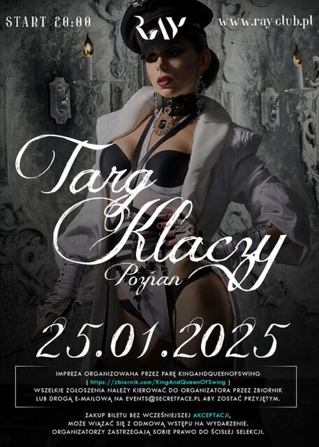 25.01.2025 r. SOBOTA - TARG KLACZY VOL. 7 GANG BANG - 20:00-04:0 - RayClub