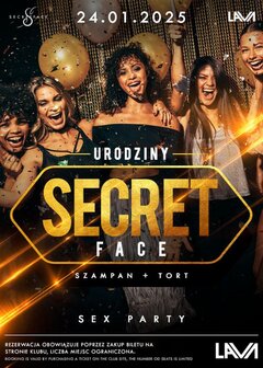 24.01.2025 r. URODZINY GRUPY SECRET FACE - SEX PARTY