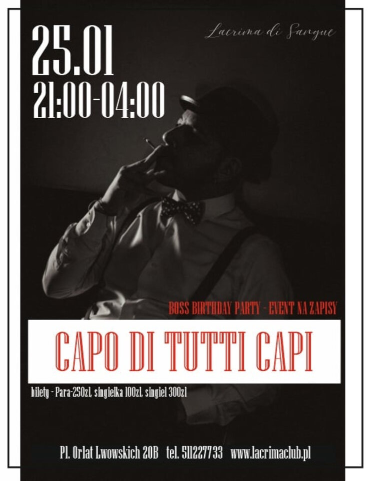 CAPO DI TUTTI CAPI - LaCrimadiSangue
