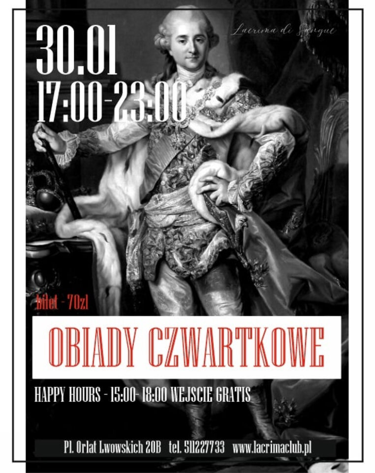 OBIADY CZWARTKOWE - LaCrimadiSangue