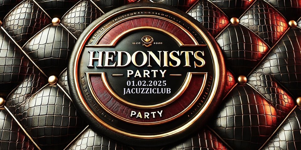 HEDONISTS PARTY 01.02.2025 - jacuzzi