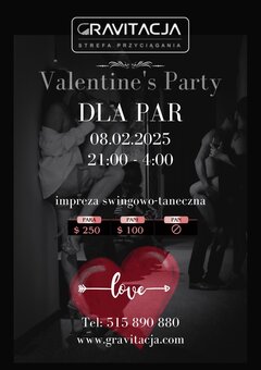 💖 Walentynki dla Par i singielek w Klubie Gravitacja! 💖