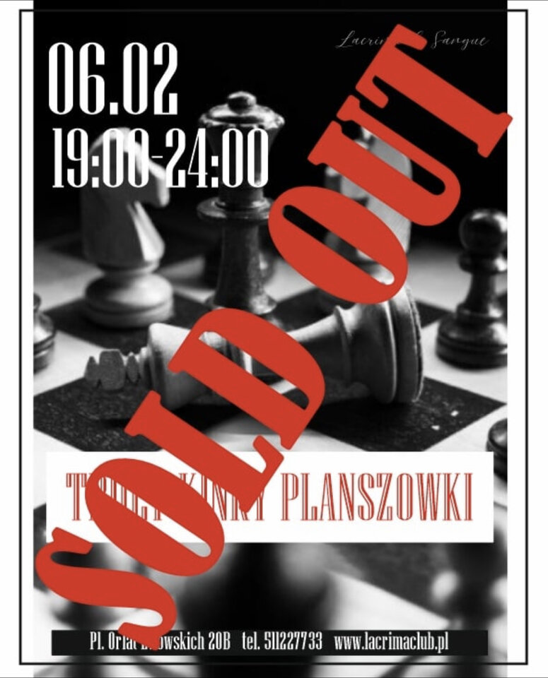 KINKY PLANSZÓWKI 6 LUTY - LaCrimadiSangue