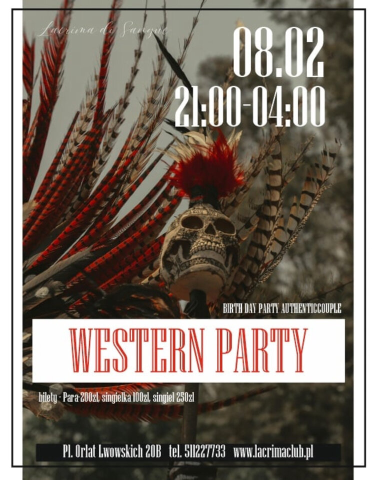 WESTERN PARTY - LaCrimadiSangue