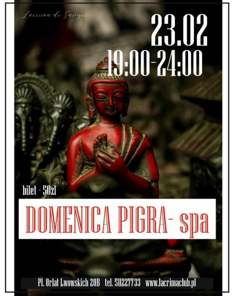 DOMENICA PIGRA - spa - LaCrimadiSangue