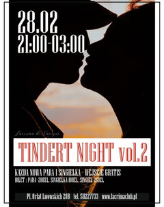 TINDER NIGHT vol.2 PIĄTEK