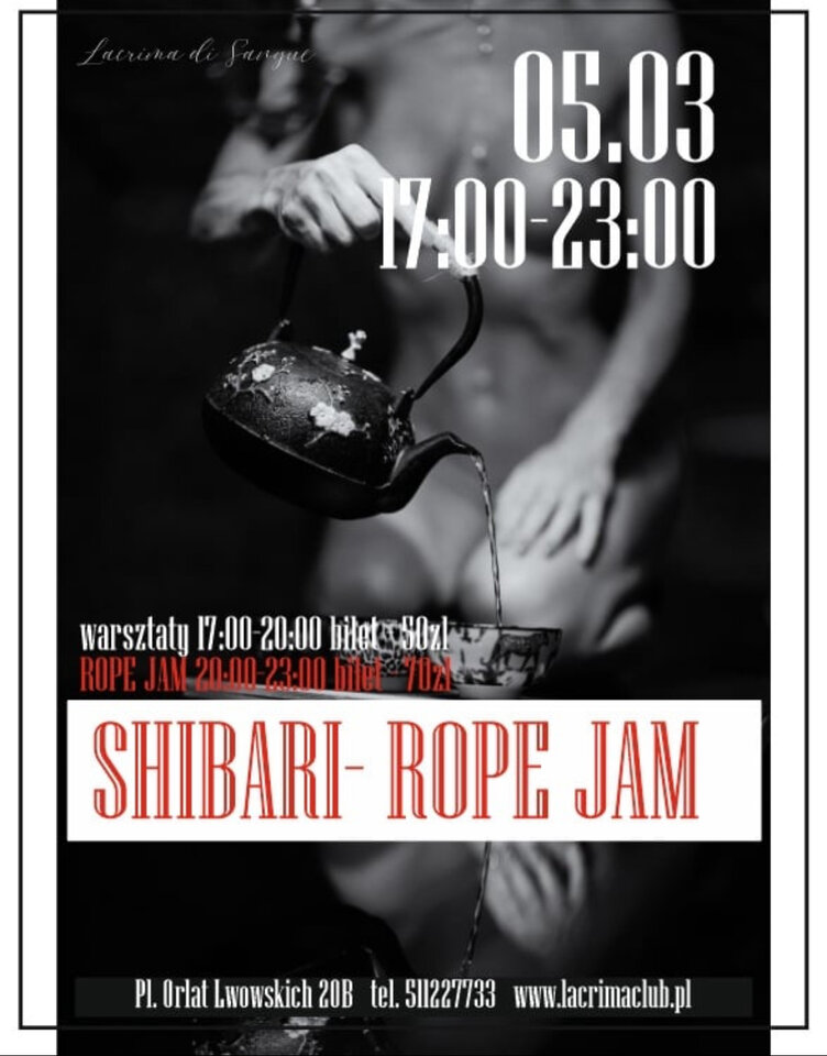 SHIBARI ROPE JAM -  5 MARCA - LaCrimadiSangue