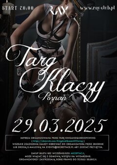 29.03.2025 r. - TARG KLACZY VOL. 9 GANG BANG 20:00 - 04:00