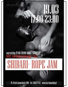 ŚRODA 19 MARCA - SHIBARI ROPE JAM - WARSZTATY!!