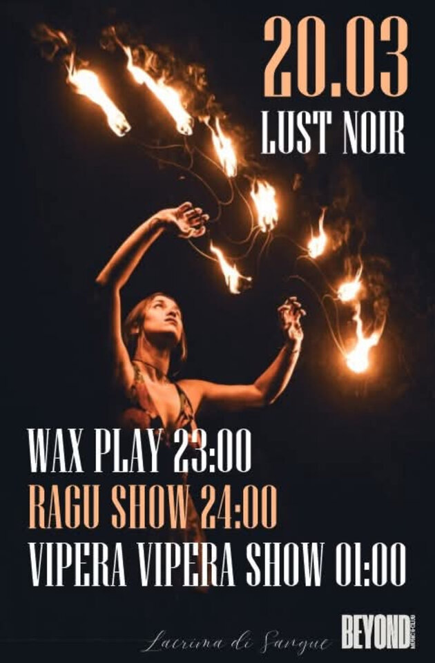 LUST NOIR 20 MARCA - LaCrimadiSangue
