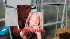 W zimowym słoneczku.