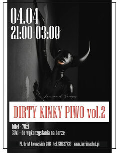 DIRTY PIWO - 4 marca - PIĄTEK