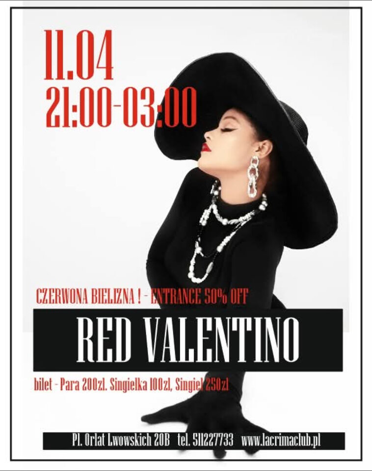 RED VALEBTINO  11 MARCA - LaCrimadiSangue