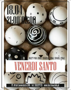 VENERDI SANTO 18 KWIETNIA FOLLOW THE WHITE RABBIT