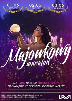 01.05.25 r., 02.05.25 r., 03.05. 25 r. CZWARTEK, PIĄTEK, SOBOTA