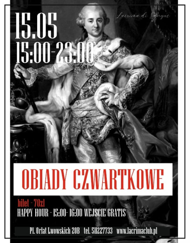 OBIADY CZWARTKOWE - LaCrimadiSangue