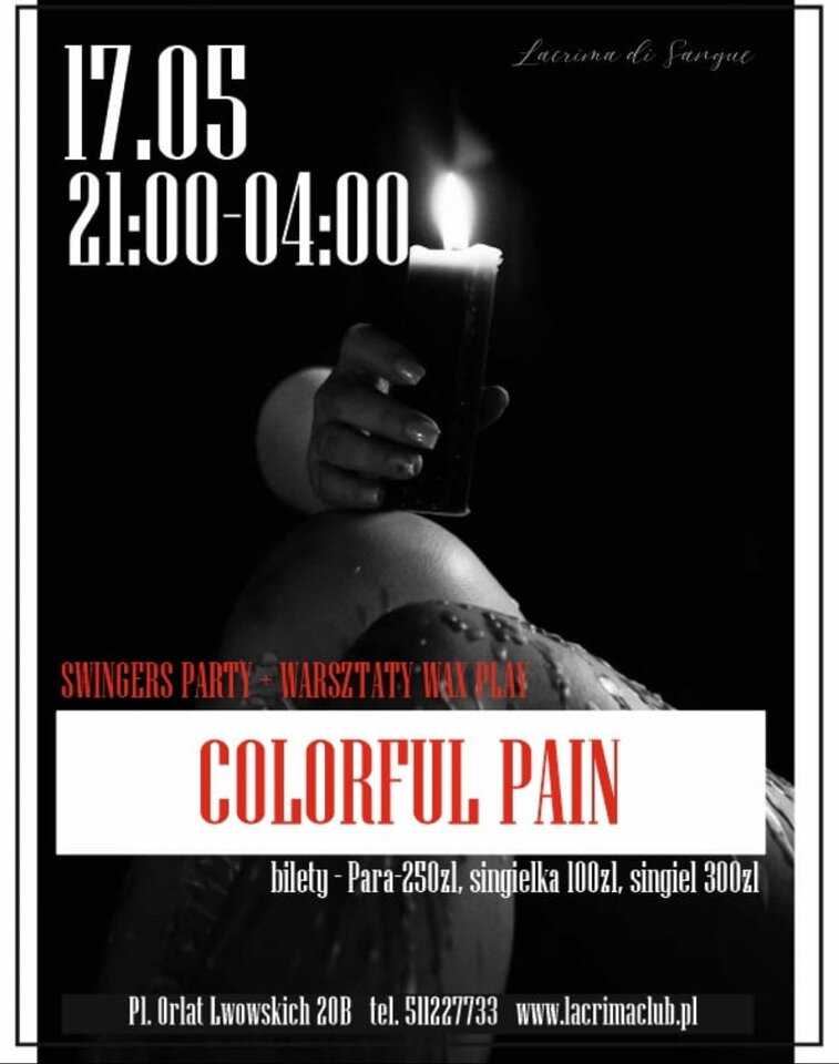 COLORFUL PAIN 17 maja - LaCrimadiSangue