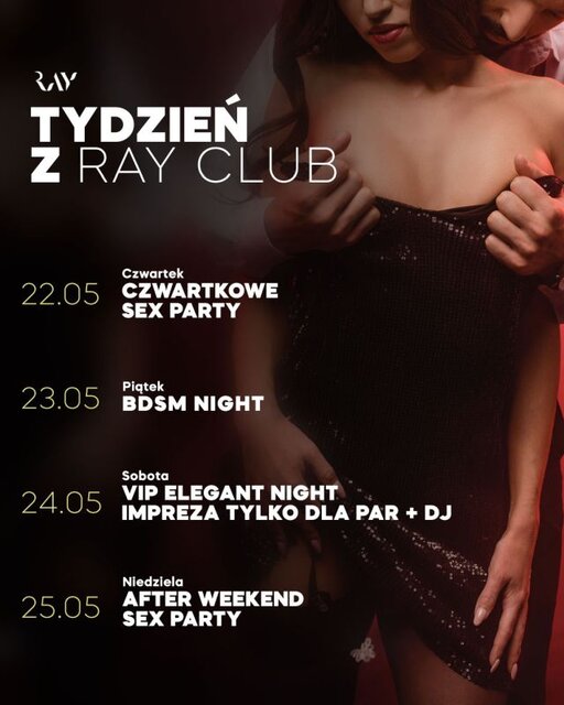 ROZKŁAD JAZDY 22.05 - 25.05.2025 r. - RayClub