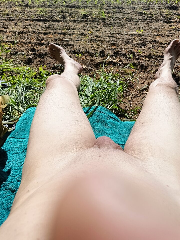 Pierwsze opalanko w tym roku - Kamcio2222