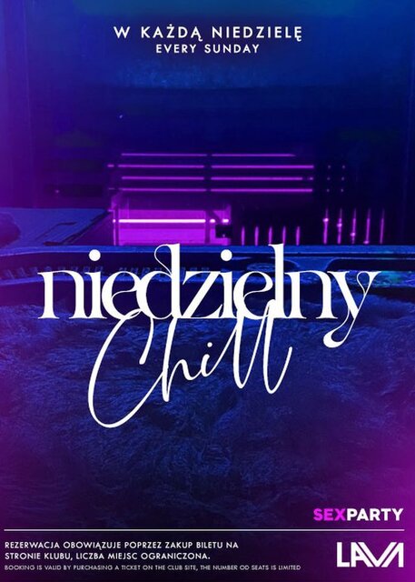 NIEDZIELA - NIEDZIELNY CHILL - 18:00 - 24:00 - LavaClub