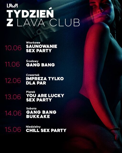 ROZKŁAD JAZDY 10.06. - 15.06.2025 R. - LavaClub