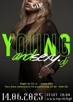 14.06.2025 r. - YOUNG & SEXY IMPREZA Z DJ- SEX PARTY
