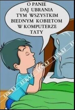 Jakie dobre dziecko😀