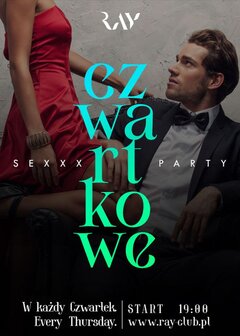 CZWARTKOWE SEX PARTY 19:00 - 01:00