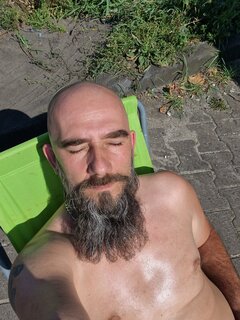 Łapiemy troszkę słoneczka.