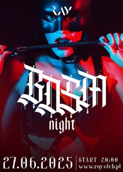 27.06.2025 r. - PIĄTEK - BDSM NIGHT - SEX PARTY