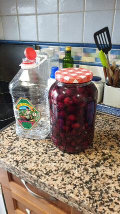 Czeresnie w anyżowce❤️❤️❤️