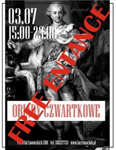 CZWARTEK 3 LIPIEC - OBIADY CZWARTKOWE