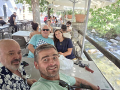 Relax po pracy nad rzeką ❤️🇪🇦🌡