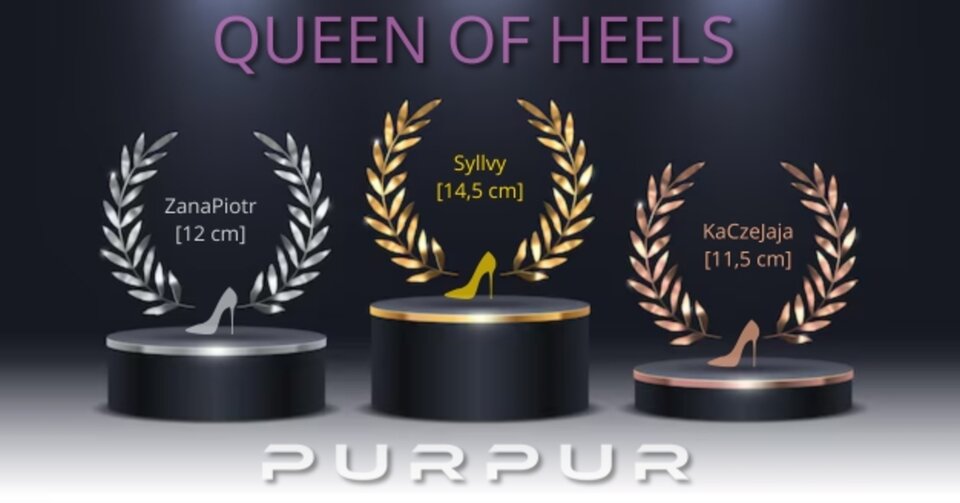 QUEEN OF HEELS - PURPUR_ZMYSLY