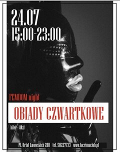 CZWARTEK 24 LIPCA - OBIADY CZWARTKOWE