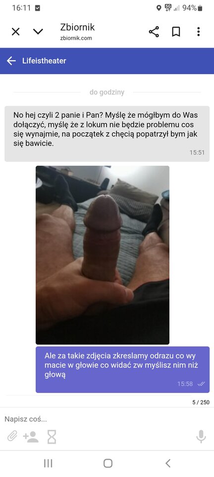 Informacją dla panów takimi zdjęciami nas osłabiacie i nie z - ParaSzamotuly